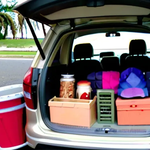 Как правильно распределять вещи в багажнике
